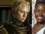 Las actrices Gwendoline Christie (Brienne en 'Juego de tronos') y Lupita Nyong'o.