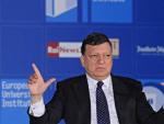 El presidente de la Comisi&oacute;n Europea, Jos&eacute; Manuel Durao Barroso, durante un discurso en Florencia.