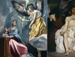 La Anunciaci&oacute;n de El Greco y Cristo muerto con &aacute;ngeles, obra de Manet influida por la del artista cretense.