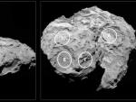 Los cinco lugares posibles sobre los que aterrizar&aacute; Philae, a bordo de Rosetta.