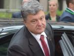 El presidente de Ucrania, Petro Poroshenko, a su llegada a Bruselas.