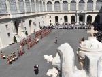 Patio San Damaso en la Ciudad del Vaticano.