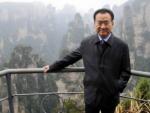 El magnate chino durante una visita al Zhangjiajie National Forest Park en 2013.