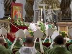 El Papa Francisco interviene en la inauguraci&oacute;n del s&iacute;nodo de la familia en el Vaticano (Roma).