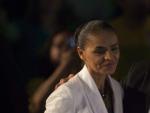 La ecologista Marina Silva del Partido Socialista Brasile&ntilde;o (PSB) apenada tras quedar tercera en las elecciones presidenciales de Brasil y sin opciones de disputar la segunda vuelta.