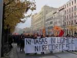 Manifestaci&oacute;n de estudiantes en Zaragoza
