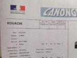 Carn&eacute; de identidad de uno de los presuntos autores del ataque en Francia, Ch&eacute;rif Kouachi.