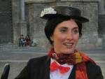 Mary Poppins por las calles de Murcia