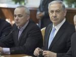 El primer ministro de Israel, Benjamin Netanyahu, en la reuni&oacute;n semanal de su gabinete en Tel Aviv.