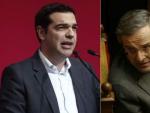 El l&iacute;der de Syriza, Alexis Tsipras, y el l&iacute;der de Nueva Democracia, Andonis Samaras.