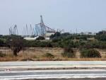 Los terrenos donde est&aacute; previsto construir el BCN World, junto al parque de atracciones Port Aventura, entre Salou y Vila-seca (Tarragona).
