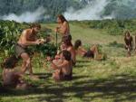 Los neandertales viv&iacute;an en peque&ntilde;os grupos familiares n&oacute;madas.