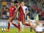 Diego Costa, en el partido de la selecci&oacute;n espa&ntilde;ola ante Luxemburgo.