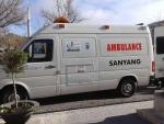 Ambulancia donada por Ambuib&eacute;rica.