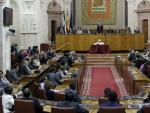 Una imagen del Parlamento Andaluz durante la anterior legislatura.