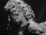 El cometa 67P visto desde la sonda espacial Rosetta el 19 de septiembre de 2014.