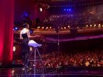 Eva Hache en una reciente actuaci&oacute;n en el Teatro Arteria Coliseum de Madrid.