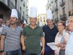 M&aacute;s De 300 Personas Reciben A Los Hermanos Roca En Girona