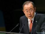 El secretario general de la ONU, Ban Ki-moon, se dirige a la Asamble del organismo en Nueva York.