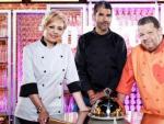 Susi D&iacute;ez, Paco Roncero y Alberto Chicote, presentadores de la tercera temporada de 'Top Chef'.