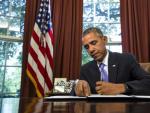 El presidente estadounidense, Barack Obama, firma el veto a la Ley de Autorizaci&oacute;n de Defensa Nacional (NDAA).