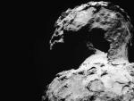 Fotograf&iacute;a de fecha desconocida facilitada por la Agencia Espacial Europea (ESA), que muestra la superficie del cometa 67/Churymov-Gerasimenko.