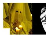 La BBC ha utilizado la imagen de un nazareno de San Gonzalo para ilustrar una noticia sobre el Ku Klux Klan.