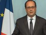 El presidente de la Rep&uacute;blica Francesa, Fran&ccedil;ois Hollande, se dirige a sus ciudadanos.