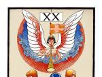 Una de las cartas de tarot redise&ntilde;adas por Jamie Hewlett, dibujante de c&oacute;mics, ilustrador y dise&ntilde;ador ingl&eacute;s