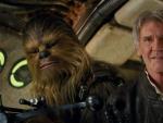 Chewbacca y Han Solo en 'Star Wars: El despertar de la Fuerza'.