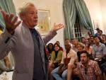 El actor brit&aacute;nico Ian McKellen, en una visita a la Habana invitado por la embajada de Reino Unido en Cuba.