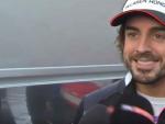 Fernando Alonso, en Montmel&oacute;.