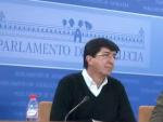 El portavoz de Ciudadanos en el Parlamento andaluz, Juan Mar&iacute;n