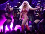 La cantante Britney Spears act&uacute;a en los premios Billboard 2016.