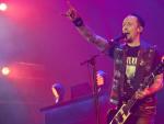 El cantante del grupo dan&eacute;s Volbeat Festival este viernes en el festival alem&aacute;n Rock am Ring.