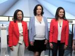 Margarita Robles, Carolina Bescansa, In&eacute;s Arrimadas y Andrea Levy en el debate a cuatro de Antena 3.