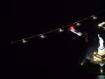 La imagen fue tomada desde el avi&oacute;n Solar Impulse II.
