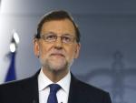 Mariano Rajoy comparece en la Moncloa para hacer balance de los resultados obtenidos en el refer&eacute;ndum brit&aacute;nico, que dan la victoria al 'brexit'.