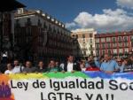 Manifestaci&oacute;n D&iacute;a de la Diversidad sexual . Ayuntamiento de Valladolid 2016
