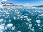 Im&aacute;genes del deshielo en Groenlandia por el calentamiento global.