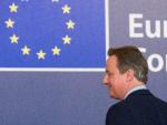 El primer ministro brit&aacute;nico, David Cameron, el 28 de junio de 2016 en la cumbre europea en Bruselas.