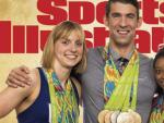 Katie Ledecky, Michael Phelps y Simone Biles, en portada.