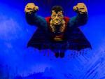 Superman tambi&eacute;n vuela en la exposici&oacute;n The Art of the Brick: DC Super Heroes.