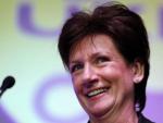 Diane James, l&iacute;der del UKIP durante solo 18 d&iacute;as.