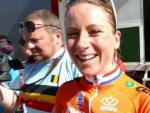 La ciclista neerlandesa Annemiek van Vleuten, recuperada tras su escalofriante ca&iacute;da en los Juegos de R&iacute;o.
