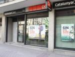 Oficina del banco CatalunyaCaixa.