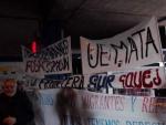 Manifestaci&oacute;n frente al CIE de Aluche.