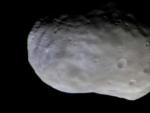 Fotograf&iacute;a de la luna marciana Phobos durante la misi&oacute;n espacial ExoMars.