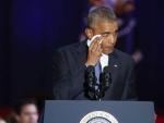 El presidente de Estados Unidos, Barack Obama, en su &uacute;ltimo discurso.