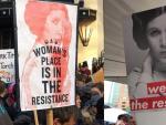 Carrie Fisher, convertida en un icono de las Women's March
